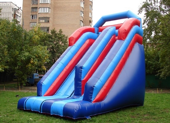 Надувная горка "Радуга"