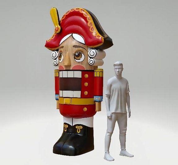 картинка Щелкунчик надувной от компании Рент-Бери