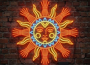 Аренда неоновой вывески «Ярило»