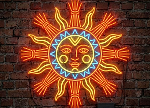 Аренда неоновой вывески «Ярило»