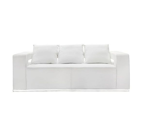 Диван Hi-Tech трехместный белый рис 3