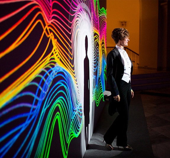 Прямая 5х2,5 светодиодная фотозона рис 2