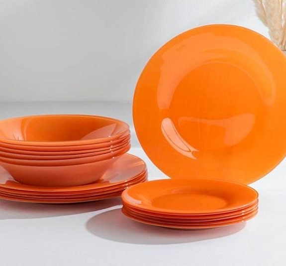 Тарелки Poland цветные рис 1