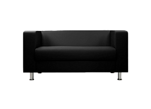 Диван двухместный Erwin Black