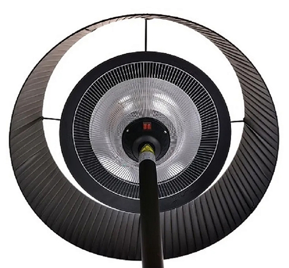 Инфракрасный электрический напольный обогреватель Floor Black рис 1