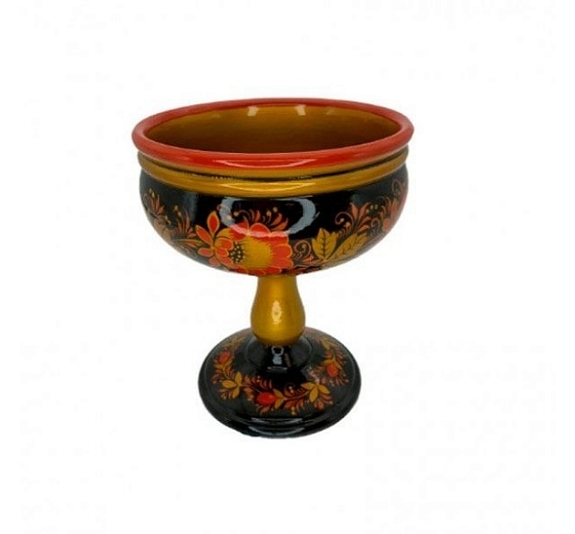 Бокалы Хохлома рис 3