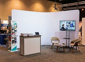 Пресс волл тип угловой печать 600