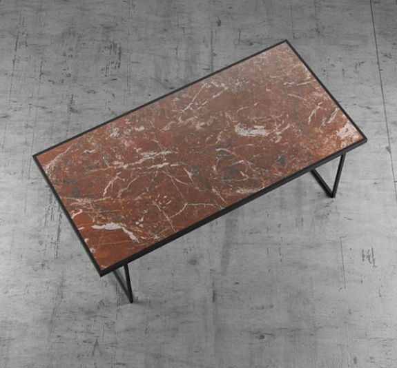 Банкетный стол Loft коричневый рис 3