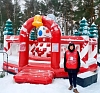 картинка Батут "Веселый снеговик" от компании Рент-Бери