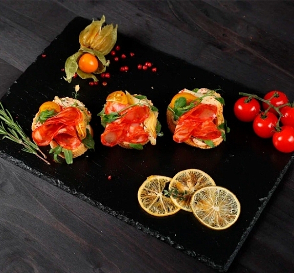 Брускетта Чоризо рис 2