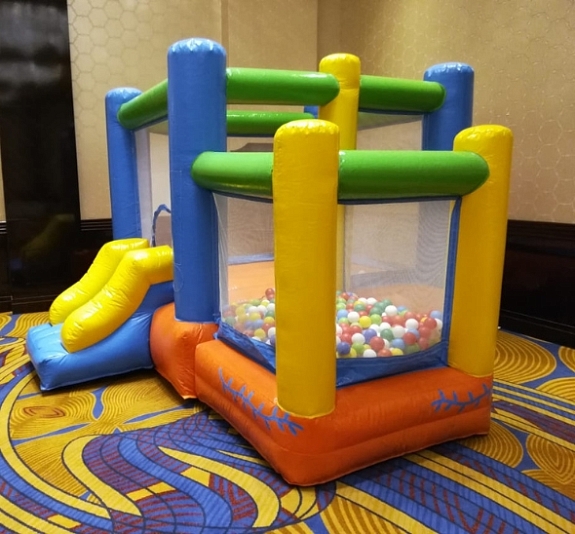 Горка с сухим бассейном "Две комнаты" рис 2