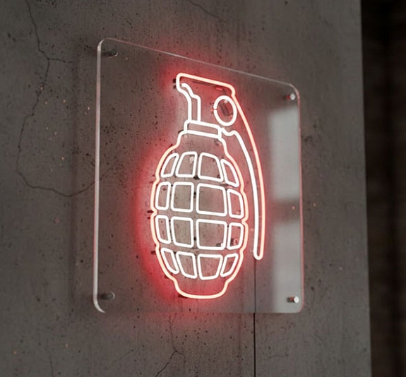 Аренда неоновой вывески «Граната» рис 1