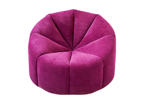 Кресло-пуф Вельвет Фиолетовый