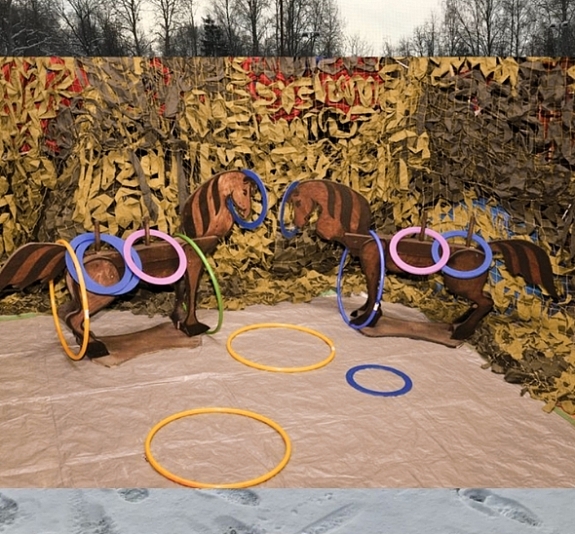 картинка Кольцеброс "Лошадка" от компании Рент-Бери