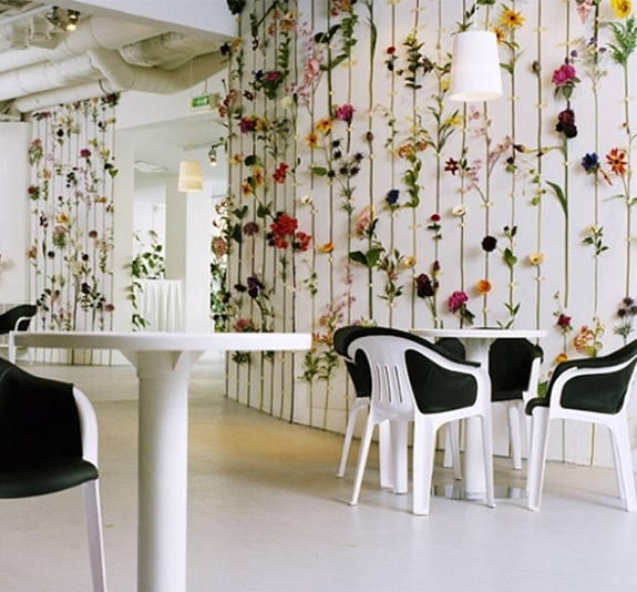 Фотозона Цветочное панно рис 3