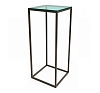 Коктейльный Стол High Cube Glass чёрный рис 2