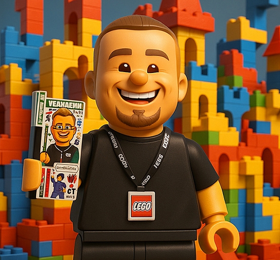 Фотозона в стиле Лего AI рис 5