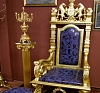 Трон "Царский" парча рис 1