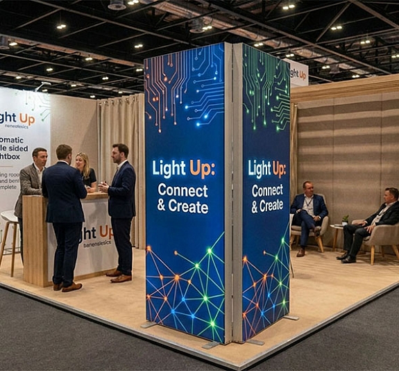 Автоматический двусторонний лайтбокс Light Up рис 2