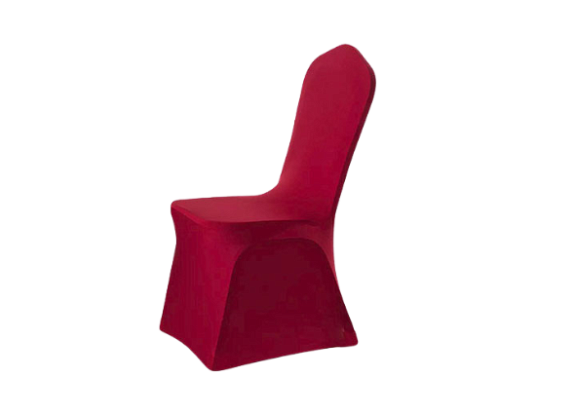 Чехол для стула бордовый (стрейч)
