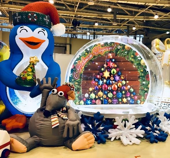 Пингвин надувной рис 1