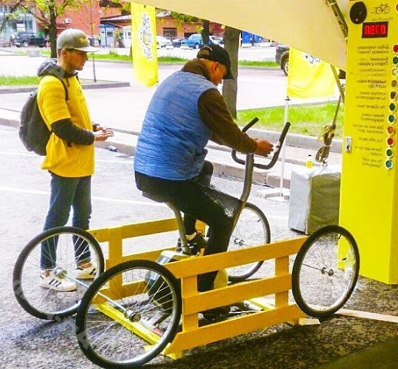 картинка Силомер "Велосипед" от компании Рент-Бери