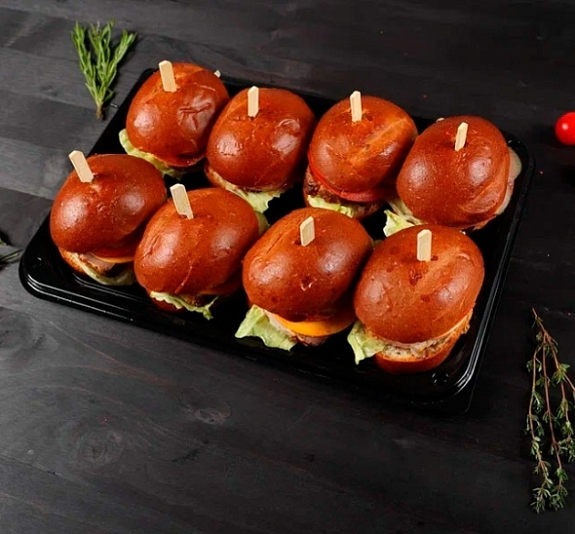 Мини бургер с бужениной рис 2