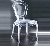 Стул прозрачный Bella рис 1