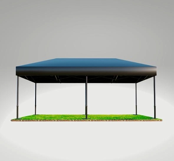 картинка Тент быстровозводимый Черный 4х6 от компании Рент-Бери