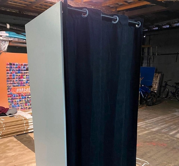 Примерочная кабинка рис 3