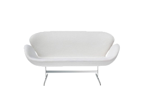 Диван Swan белый