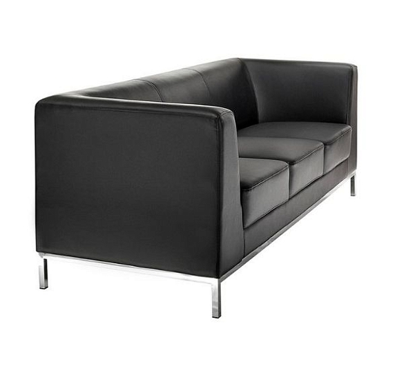 Диван President трехместный черный рис 1