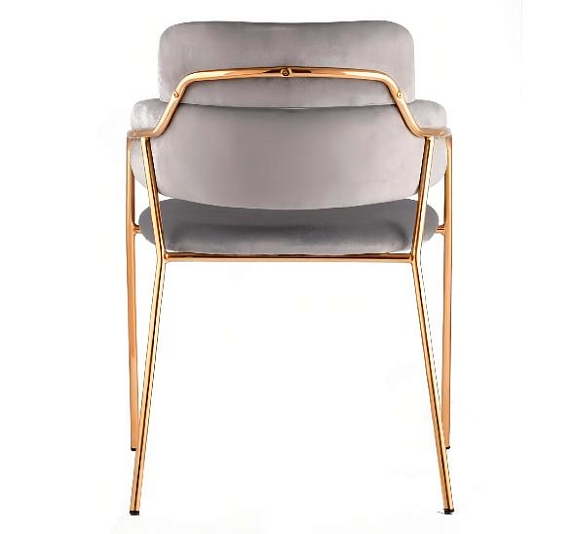 Стул Полин светло-серый рис 2