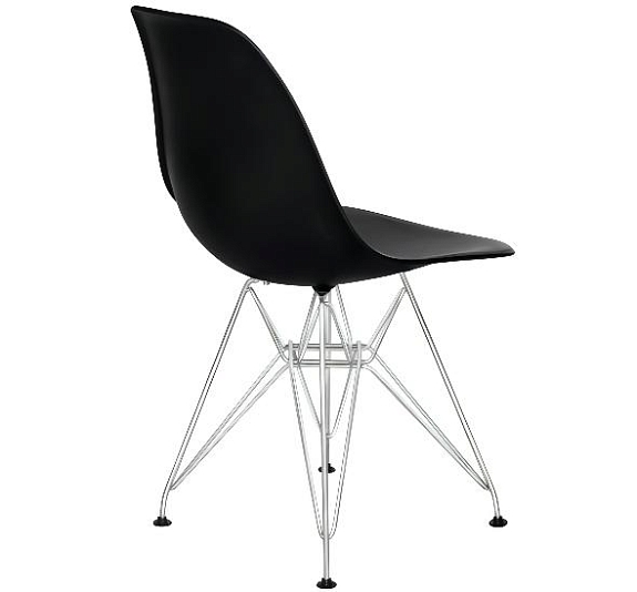 Стул Eames металл черный рис 1