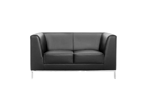 Диван President двухместный черный