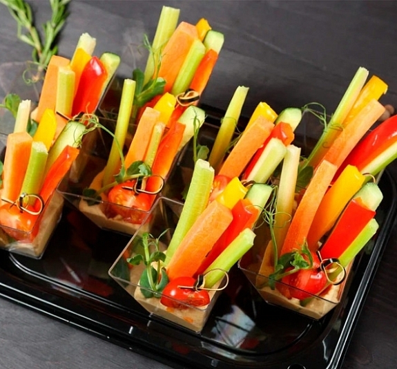 Крудите с хумусом рис 3