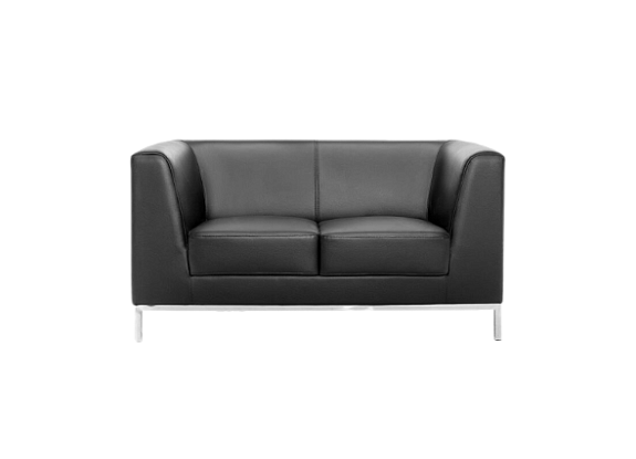 Диван President двухместный черный