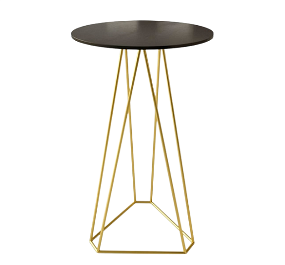 Стол фуршетный Rinfresco D-70 Black and Gold рис 1