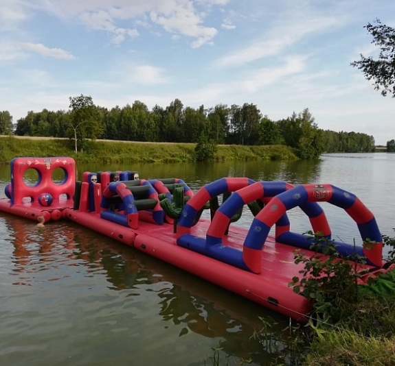 картинка Водная полоса препятствий от компании Рент-Бери