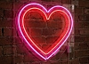 Аренда неоновой вывески «Сердце» к 8 марта