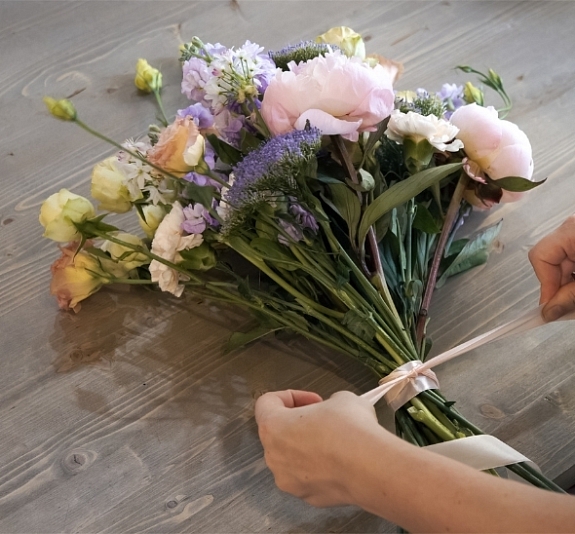 Мастер-класс "Создание букетов" рис 7