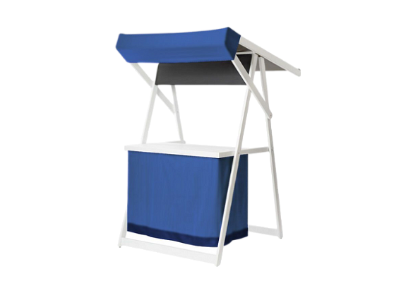 картинка Киоск синий от компании Рент-Бери