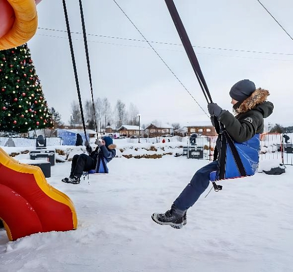 картинка Качели "Самовар" от компании Рент-Бери