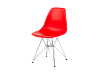 Стул Eames металл красный