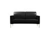 Диван Urban двухместный черный