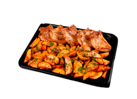 Конфи из свиной корейки