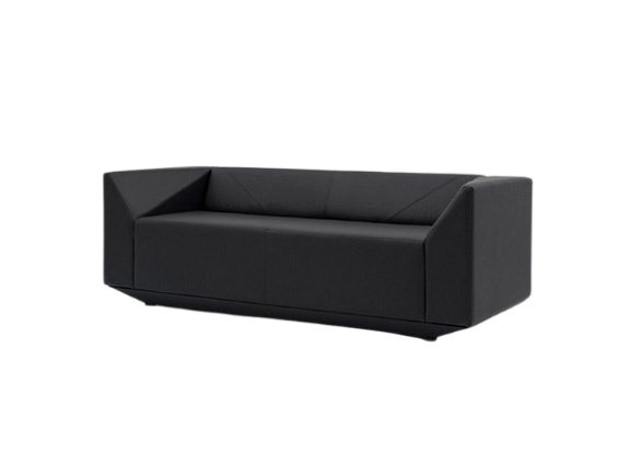 Диван Diamond трехместный черный