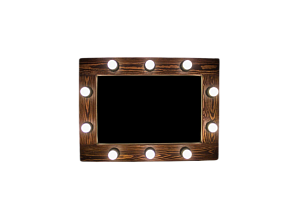 Зеркало Тёмное дерево