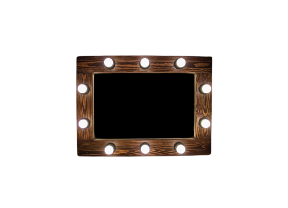 Зеркало Тёмное дерево