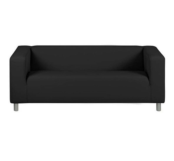 Диван Klippan трехместный черный рис 2